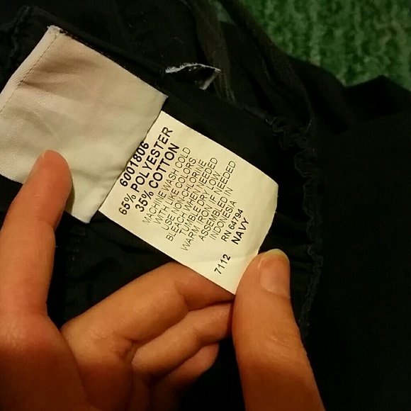 XS Peaches Fitted Scrubs Set Navy - Picture 2 of 8